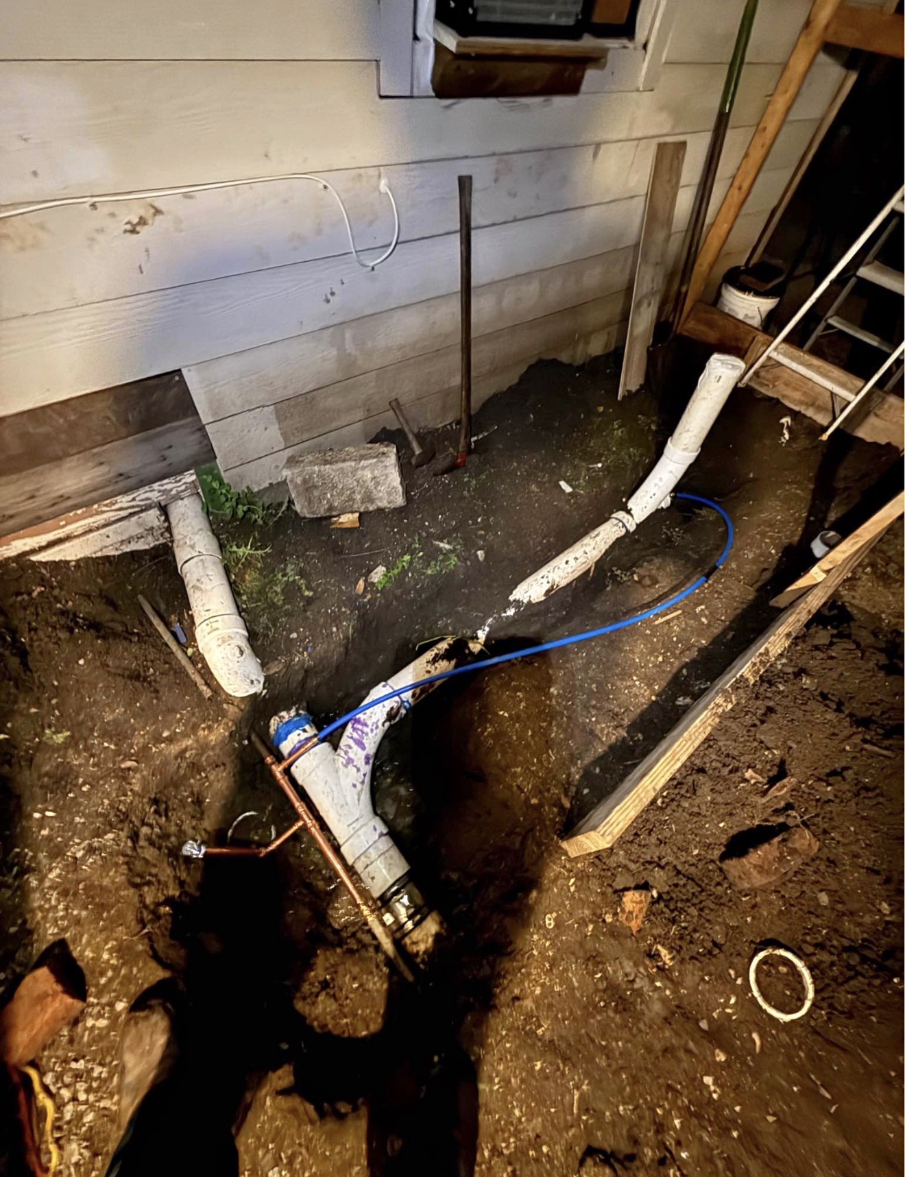 Plumbing project